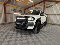 USED 2018 18 FORD RANGER 3.2 TDCi Wildtrak Pickup Double Cab 4dr Diesel Auto 4WD Euro 5 (200 ps) * ROOF LIGHT POD * RAPTOR GRILLE *