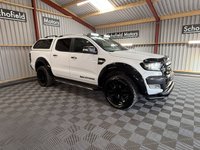 USED 2018 18 FORD RANGER 3.2 TDCi Wildtrak Pickup Double Cab 4dr Diesel Auto 4WD Euro 5 (200 ps) * ROOF LIGHT POD * RAPTOR GRILLE *