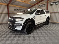 USED 2018 18 FORD RANGER 3.2 TDCi Wildtrak Pickup Double Cab 4dr Diesel Auto 4WD Euro 5 (200 ps) * ROOF LIGHT POD * RAPTOR GRILLE *