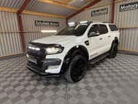 USED 2018 18 FORD RANGER 3.2 TDCi Wildtrak Pickup Double Cab 4dr Diesel Auto 4WD Euro 5 (200 ps) * ROOF LIGHT POD * RAPTOR GRILLE *
