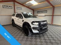 USED 2018 18 FORD RANGER 3.2 TDCi Wildtrak Pickup Double Cab 4dr Diesel Auto 4WD Euro 5 (200 ps) * ROOF LIGHT POD * RAPTOR GRILLE *