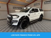 USED 2018 18 FORD RANGER 3.2 TDCi Wildtrak Pickup Double Cab 4dr Diesel Auto 4WD Euro 5 (200 ps) * ROOF LIGHT POD * RAPTOR GRILLE *