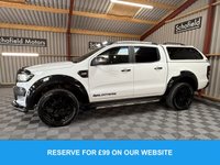 USED 2018 18 FORD RANGER 3.2 TDCi Wildtrak Pickup Double Cab 4dr Diesel Auto 4WD Euro 5 (200 ps) * ROOF LIGHT POD * RAPTOR GRILLE *