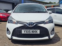 USED 2015 15 TOYOTA YARIS 1.33 Dual VVT-i Sport Hatchback 5dr Petrol Manual Euro 5 Euro 5 (99 ps) FSH + &pound;35 TAX + SAT NAV + LEATHER SEATS