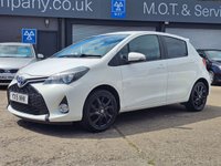 USED 2015 15 TOYOTA YARIS 1.33 Dual VVT-i Sport Hatchback 5dr Petrol Manual Euro 5 Euro 5 (99 ps) FSH + &pound;35 TAX + SAT NAV + LEATHER SEATS