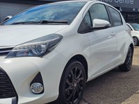 USED 2015 15 TOYOTA YARIS 1.33 Dual VVT-i Sport Hatchback 5dr Petrol Manual Euro 5 Euro 5 (99 ps) FSH + &pound;35 TAX + SAT NAV + LEATHER SEATS