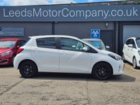 USED 2015 15 TOYOTA YARIS 1.33 Dual VVT-i Sport Hatchback 5dr Petrol Manual Euro 5 Euro 5 (99 ps) FSH + &pound;35 TAX + SAT NAV + LEATHER SEATS