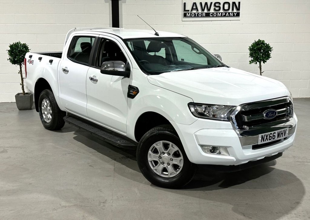 USED 2016 66 FORD RANGER 2.2 TDCi XLT Pickup Double Cab 4dr Diesel Manual 4WD Euro 5 (s/s) (Eco Axle) (160 ps) 