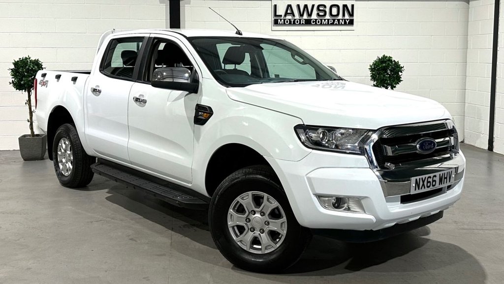 USED 2016 66 FORD RANGER 2.2 TDCi XLT Pickup Double Cab 4dr Diesel Manual 4WD Euro 5 (s/s) (Eco Axle) (160 ps) 