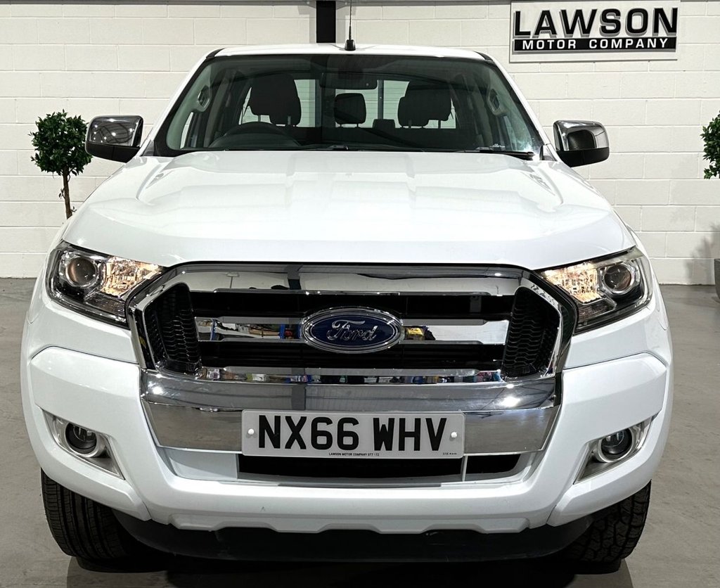 USED 2016 66 FORD RANGER 2.2 TDCi XLT Pickup Double Cab 4dr Diesel Manual 4WD Euro 5 (s/s) (Eco Axle) (160 ps) 