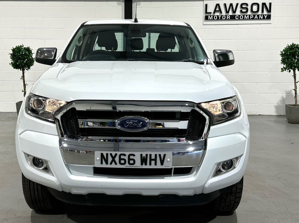 USED 2016 66 FORD RANGER 2.2 TDCi XLT Pickup Double Cab 4dr Diesel Manual 4WD Euro 5 (s/s) (Eco Axle) (160 ps) 