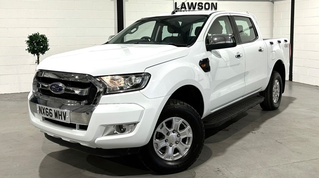 USED 2016 66 FORD RANGER 2.2 TDCi XLT Pickup Double Cab 4dr Diesel Manual 4WD Euro 5 (s/s) (Eco Axle) (160 ps) 