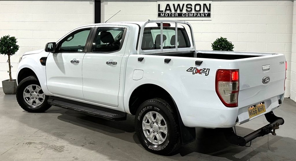 USED 2016 66 FORD RANGER 2.2 TDCi XLT Pickup Double Cab 4dr Diesel Manual 4WD Euro 5 (s/s) (Eco Axle) (160 ps) 