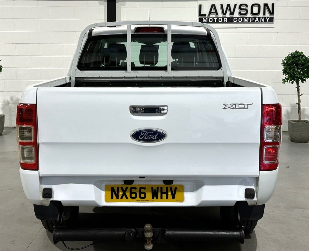 USED 2016 66 FORD RANGER 2.2 TDCi XLT Pickup Double Cab 4dr Diesel Manual 4WD Euro 5 (s/s) (Eco Axle) (160 ps) 
