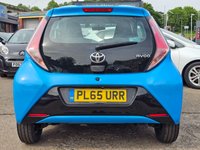 USED 2016 65 TOYOTA AYGO 1.0 VVT-i x-cite (INstyle pack) Hatchback 3dr Petrol Manual Euro 6 (68 ps) LOW MILES + LOW INSURANCE + &pound;20 TAX + FSH + AC + BLUETOOTH