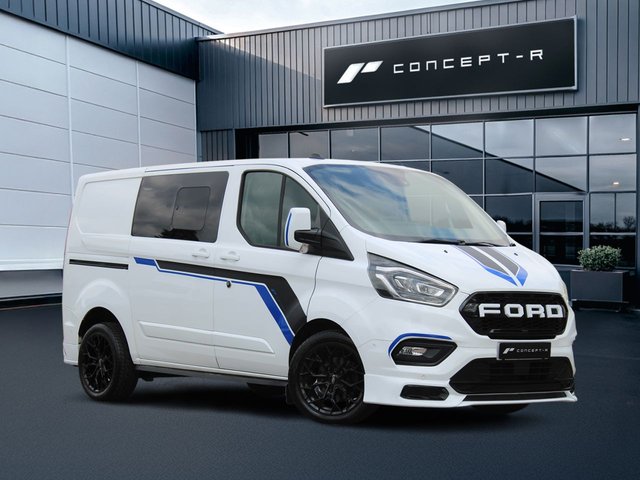 View our Ford Transit Custom 2.0 320 EcoBlue Limited Crew Van Double Cab 5dr Diesel Manual L1 H1 Euro 6 (s/s) (130 ps)