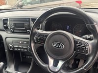 USED 2017 17 KIA SPORTAGE 1.6 GDi 1 SUV 5dr Petrol Manual Euro 6 (s/s) (130 bhp) KIA SPORTAGE 1.6 GDI 1 SUV A/C EURO 6
