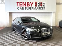 USED 2018 68 AUDI S5 3.0 TFSI V6 Coupe 2dr Petrol Tiptronic quattro Euro 6 (s/s) (354 ps) FLAT BOTTOM+EXTENDED AMB LIGHTS