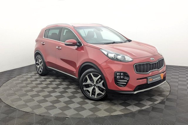 2017 67 KIA SPORTAGE 1.6 T-GDi GT-Line SUV 5dr Petrol Manual AWD Euro 6 (174 bhp) 4x4, 19" Alloys, Sat Nav,
