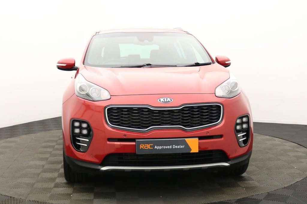 USED 2017 67 KIA SPORTAGE 1.6 T-GDi GT-Line SUV 5dr Petrol Manual AWD Euro 6 (174 bhp) 4x4, 19" Alloys, Sat Nav,