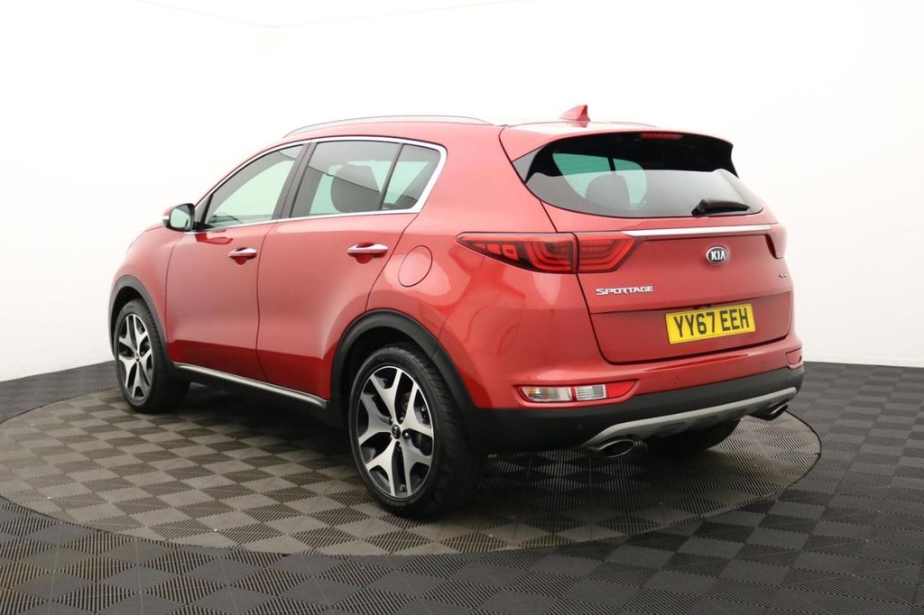 USED 2017 67 KIA SPORTAGE 1.6 T-GDi GT-Line SUV 5dr Petrol Manual AWD Euro 6 (174 bhp) 4x4, 19" Alloys, Sat Nav,