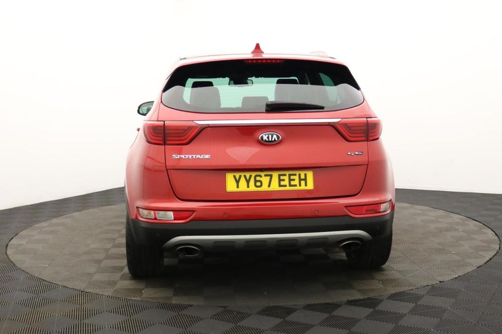 USED 2017 67 KIA SPORTAGE 1.6 T-GDi GT-Line SUV 5dr Petrol Manual AWD Euro 6 (174 bhp) 4x4, 19" Alloys, Sat Nav,