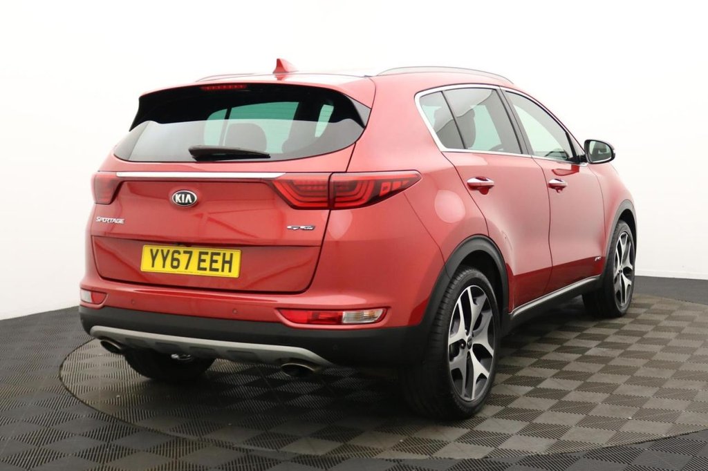 USED 2017 67 KIA SPORTAGE 1.6 T-GDi GT-Line SUV 5dr Petrol Manual AWD Euro 6 (174 bhp) 4x4, 19" Alloys, Sat Nav,
