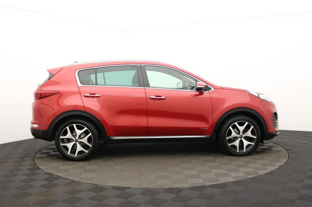 USED 2017 67 KIA SPORTAGE 1.6 T-GDi GT-Line SUV 5dr Petrol Manual AWD Euro 6 (174 bhp) 4x4, 19" Alloys, Sat Nav,