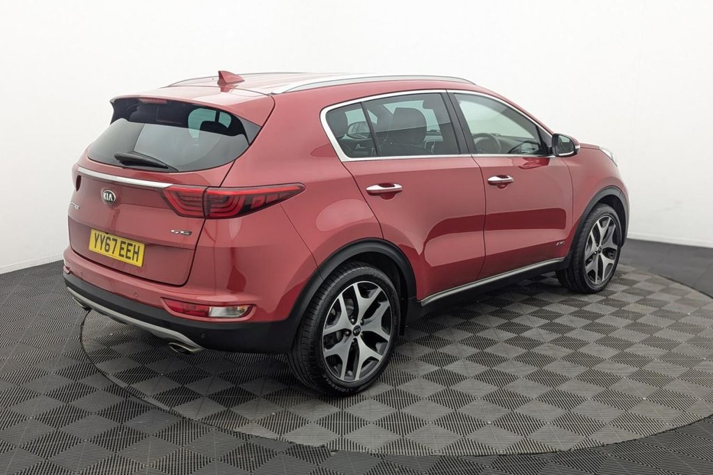 USED 2017 67 KIA SPORTAGE 1.6 T-GDi GT-Line SUV 5dr Petrol Manual AWD Euro 6 (174 bhp) 4x4, 19" Alloys, Sat Nav,