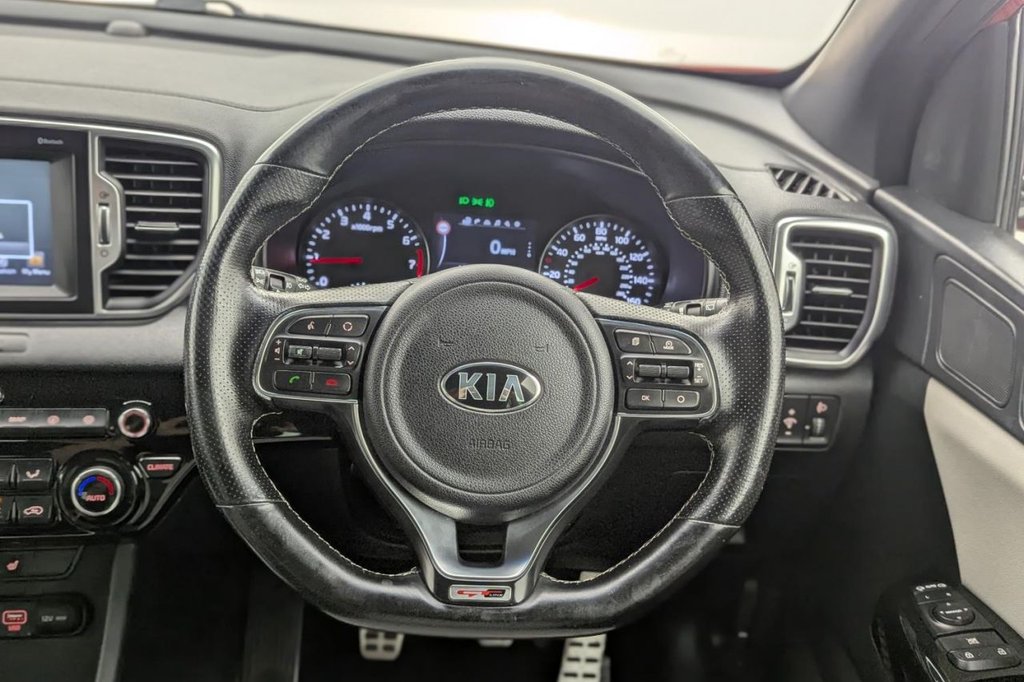 USED 2017 67 KIA SPORTAGE 1.6 T-GDi GT-Line SUV 5dr Petrol Manual AWD Euro 6 (174 bhp) 4x4, 19" Alloys, Sat Nav,