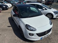 USED 2013 63 VAUXHALL ADAM 1.2 16v GLAM Hatchback 3dr Petrol Manual Euro 5 (70 ps) SUPER LOW MILES 15K+ PAN ROOF + FSH + BLUETOOTH