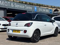 USED 2013 63 VAUXHALL ADAM 1.2 16v GLAM Hatchback 3dr Petrol Manual Euro 5 (70 ps) SUPER LOW MILES 15K+ PAN ROOF + FSH + BLUETOOTH