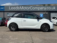 USED 2013 63 VAUXHALL ADAM 1.2 16v GLAM Hatchback 3dr Petrol Manual Euro 5 (70 ps) SUPER LOW MILES 15K+ PAN ROOF + FSH + BLUETOOTH