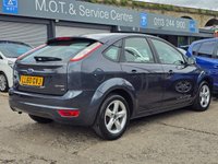 USED 2010 60 FORD FOCUS 1.6 Zetec Hatchback 5dr Petrol Manual (161 g/km, 99 bhp) SUPER LOW MILES + FULL SERVICE HISTORY + A/C + AUX