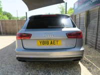 USED 2018 18 AUDI A6 AVANT 2.0 TDI ultra Black Edition Estate 5dr Diesel S Tronic Euro 6 (s/s) (190 ps) CAMBELT & PUMP SAT NAV, PANO ROOF