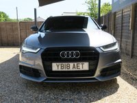 USED 2018 18 AUDI A6 AVANT 2.0 TDI ultra Black Edition Estate 5dr Diesel S Tronic Euro 6 (s/s) (190 ps) CAMBELT & PUMP SAT NAV, PANO ROOF