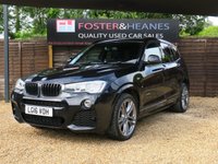 USED 2016 16 BMW X3 2.0 20d M Sport SUV 5dr Diesel Auto xDrive Euro 6 (s/s) (190 ps) PANO ROOF, FSH, REAR CAMERA, XENON
