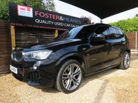 USED 2016 16 BMW X3 2.0 20d M Sport SUV 5dr Diesel Auto xDrive Euro 6 (s/s) (190 ps) PANO ROOF, FSH, REAR CAMERA, XENON