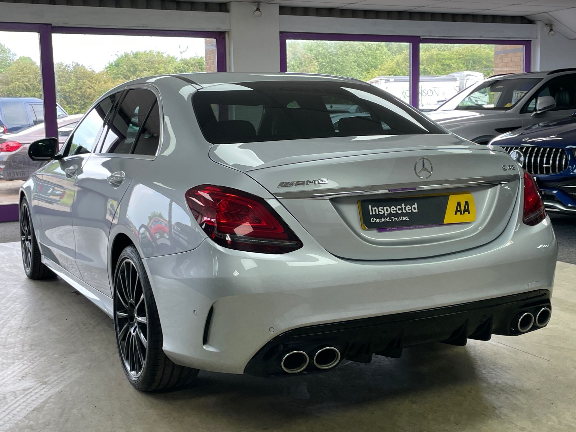 USED 2020 70 MERCEDES-BENZ C-CLASS 3.0 C43 V6 AMG Edition (Premium) Saloon 4dr Petrol G-Tronic+ 4MATIC Euro 6 (s/s) (390 ps) 