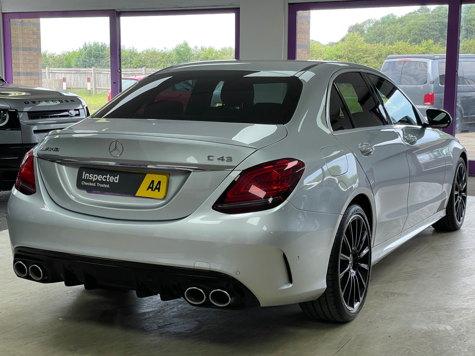 USED 2020 70 MERCEDES-BENZ C-CLASS 3.0 C43 V6 AMG Edition (Premium) Saloon 4dr Petrol G-Tronic+ 4MATIC Euro 6 (s/s) (390 ps) 