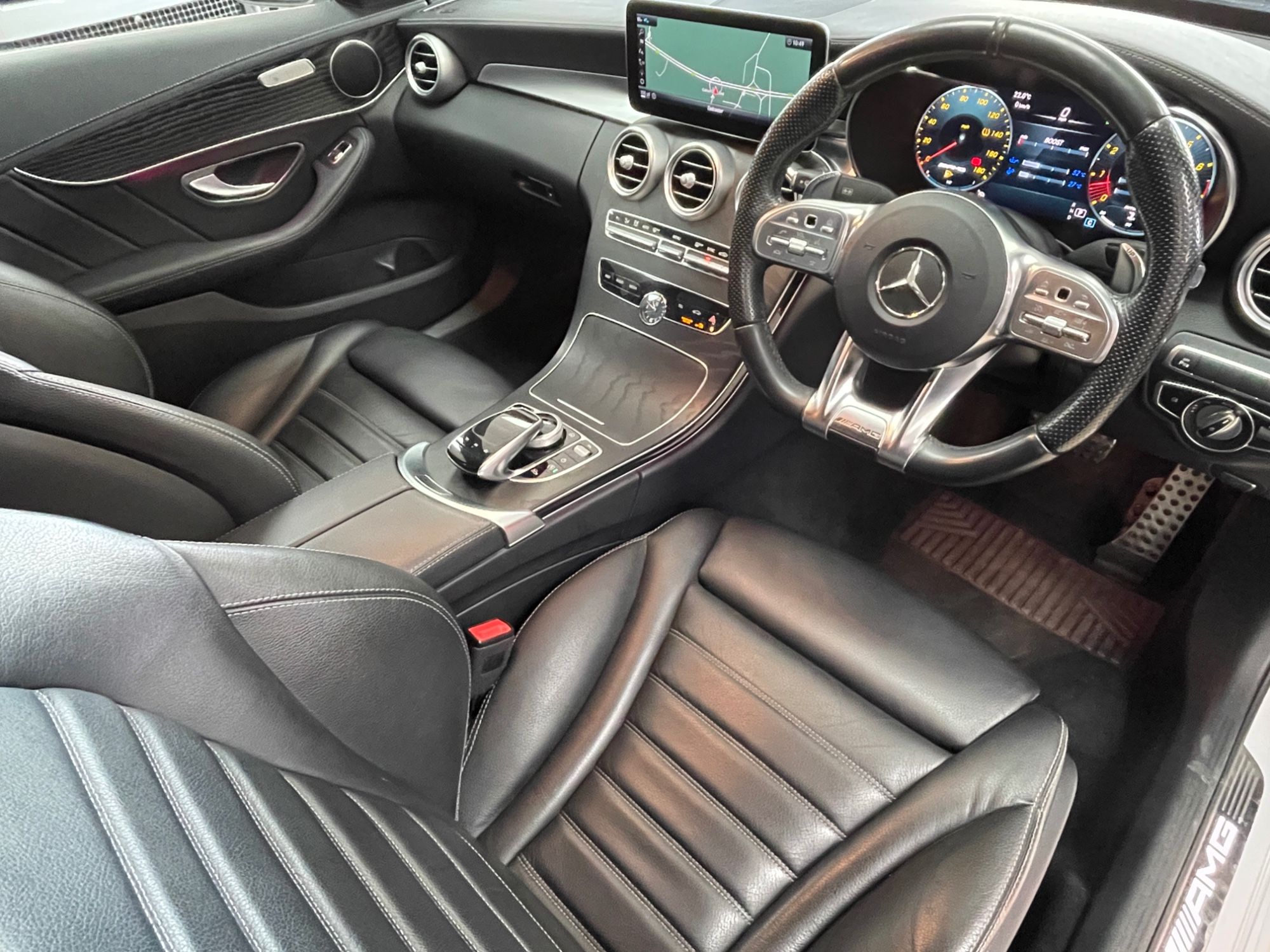 USED 2020 70 MERCEDES-BENZ C-CLASS 3.0 C43 V6 AMG Edition (Premium) Saloon 4dr Petrol G-Tronic+ 4MATIC Euro 6 (s/s) (390 ps) 