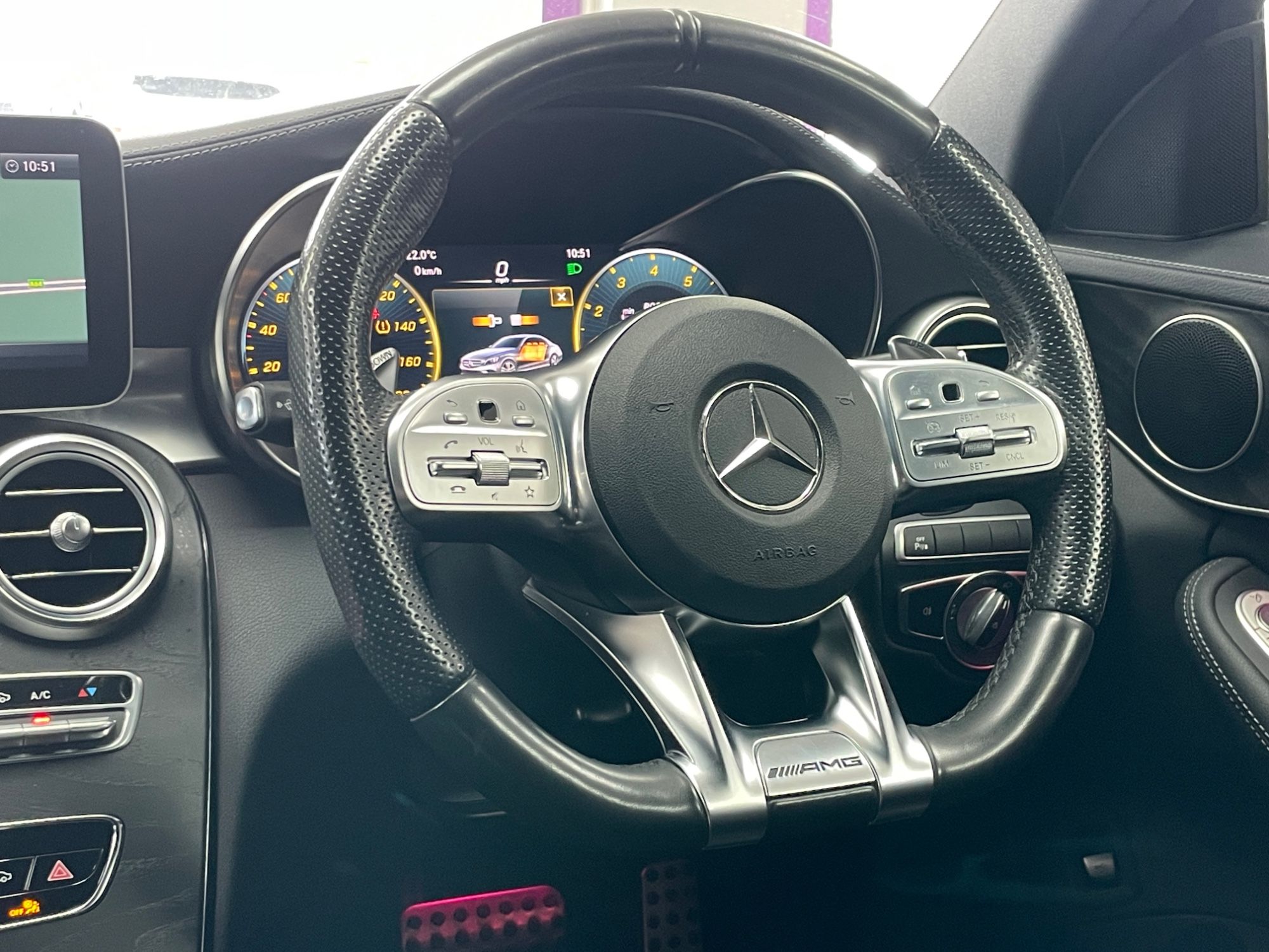 USED 2020 70 MERCEDES-BENZ C-CLASS 3.0 C43 V6 AMG Edition (Premium) Saloon 4dr Petrol G-Tronic+ 4MATIC Euro 6 (s/s) (390 ps) 