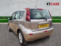 USED 2009 09 NISSAN NOTE 1.4 16V Acenta Hatchback 5dr Petrol Manual Euro 4 (88 ps) Mot 27th May 2027, + Comprehensive History, 10 Stamps, + 5 Previous Owners, last keeper 2019, + 3 Months Warranty, + Euro 4, + Sat nav, + FM/AM/CD radio, + Bluetooth, + x4 electric windows, + Electric mirrors, + Cruise with limiter, + Foglights, + Trip computer, + Alloys
