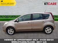 USED 2009 09 NISSAN NOTE 1.4 16V Acenta Hatchback 5dr Petrol Manual Euro 4 (88 ps) Mot 27th May 2027, + Comprehensive History, 10 Stamps, + 5 Previous Owners, last keeper 2019, + 3 Months Warranty, + Euro 4, + Sat nav, + FM/AM/CD radio, + Bluetooth, + x4 electric windows, + Electric mirrors, + Cruise with limiter, + Foglights, + Trip computer, + Alloys
