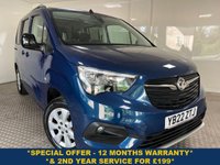 USED 2022 22 VAUXHALL COMBO LIFE 1.5 Turbo D Elite MPV 5dr Diesel Auto Euro 6 (s/s) (7 Seat) (130 ps) 