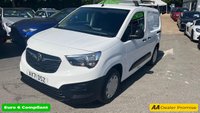 USED 2022 71 VAUXHALL COMBO White 1.5 Turbo D 2000 Dynamic van, 21,100 miles, Euro 6, ULEZ compliant, 6-Speed manual, A/C, cruise, DAB, rear sensors. Plus VAT @ 20%! This 2022 Vauxhall Combo Dynamic is a standout choice, boasting exceptionally low mileage for its age, having covered just 21,100 miles. This one owner vehicle, a 1.5 Turbo D 2000 Dynamic L1 H1 Euro 6 4dr, is powered by an efficient 1.5 litre diesel engine and comes with a 3 month warranty for your peace of mind. It features Automatic Lighting Control, ensuring your headlights come on automatically when needed, and a radio with a 5in mono display that includes Bluetooth connectivity for hands fr
