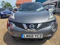 USED 2018 68 NISSAN JUKE 1.6 Tekna SUV 5dr Petrol XTRON Euro 6 (117 ps) NAV+CRUISE+HEATED LEATHER+BOSE+AUTO