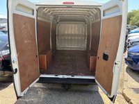 USED 2018 18 PEUGEOT BOXER White 2.0 BlueHDi 335 L3 H2 panel van, 30,600 miles, Euro 6, ULEZ compliant, 6-speed manual, Bluetooth, DAB radio. Plus VAT @ 20%! This 2018 Peugeot Boxer 2.0 BlueHDi 335 L3 H2 Euro 6 is a standout choice, boasting exceptionally low mileage for its age, having covered just 30,600 miles. This one owner vehicle comes with a full service history at 13K, 16K, 18kK, 21K, 23K, 25K, 28k, and 30496, with its last service completed on 2025-03-05 at 30,496 miles. It is powered by a 2.0 litre Euro 6 diesel engine and will be supplied with a 12 month MOT for your peace of mind, alongside a 3 month warranty.  The generous cargo volume o
