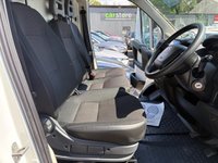 USED 2018 18 PEUGEOT BOXER White 2.0 BlueHDi 335 L3 H2 panel van, 30,600 miles, Euro 6, ULEZ compliant, 6-speed manual, Bluetooth, DAB radio. Plus VAT @ 20%! This 2018 Peugeot Boxer 2.0 BlueHDi 335 L3 H2 Euro 6 is a standout choice, boasting exceptionally low mileage for its age, having covered just 30,600 miles. This one owner vehicle comes with a full service history at 13K, 16K, 18kK, 21K, 23K, 25K, 28k, and 30496, with its last service completed on 2025-03-05 at 30,496 miles. It is powered by a 2.0 litre Euro 6 diesel engine and will be supplied with a 12 month MOT for your peace of mind, alongside a 3 month warranty.  The generous cargo volume o