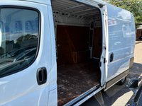 USED 2018 18 PEUGEOT BOXER White 2.0 BlueHDi 335 L3 H2 panel van, 30,600 miles, Euro 6, ULEZ compliant, 6-speed manual, Bluetooth, DAB radio. Plus VAT @ 20%! This 2018 Peugeot Boxer 2.0 BlueHDi 335 L3 H2 Euro 6 is a standout choice, boasting exceptionally low mileage for its age, having covered just 30,600 miles. This one owner vehicle comes with a full service history at 13K, 16K, 18kK, 21K, 23K, 25K, 28k, and 30496, with its last service completed on 2025-03-05 at 30,496 miles. It is powered by a 2.0 litre Euro 6 diesel engine and will be supplied with a 12 month MOT for your peace of mind, alongside a 3 month warranty.  The generous cargo volume o
